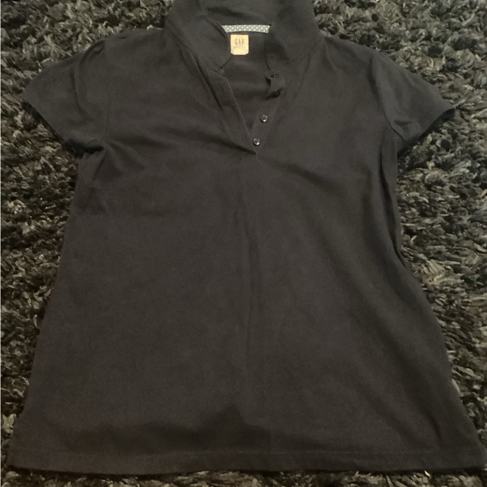 GAP Blue Short Sleeve Polo Shirt